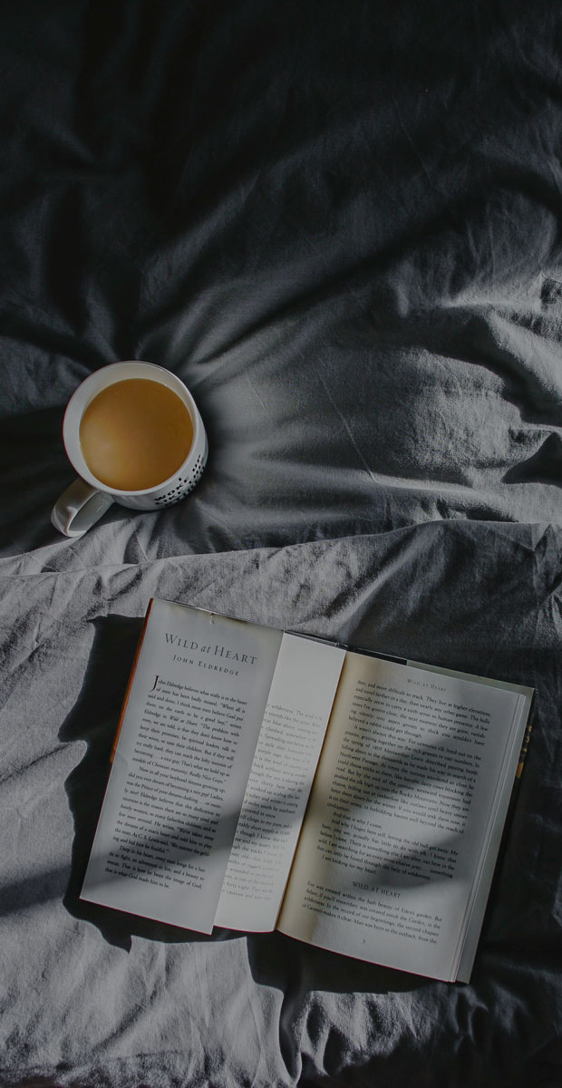Cozy Book and Coffee
